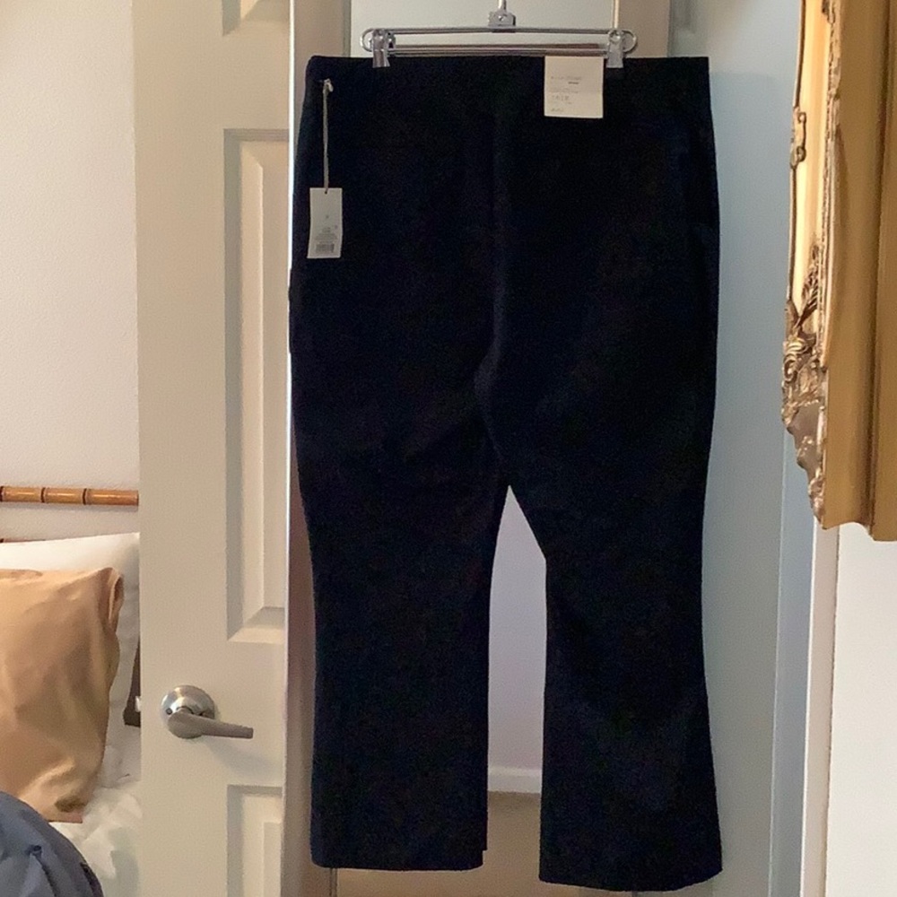 “A New Day” Women’s Black Kick Flare Stretch Dress Pants